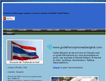 Tablet Screenshot of guidefrancophoneabangkok.com